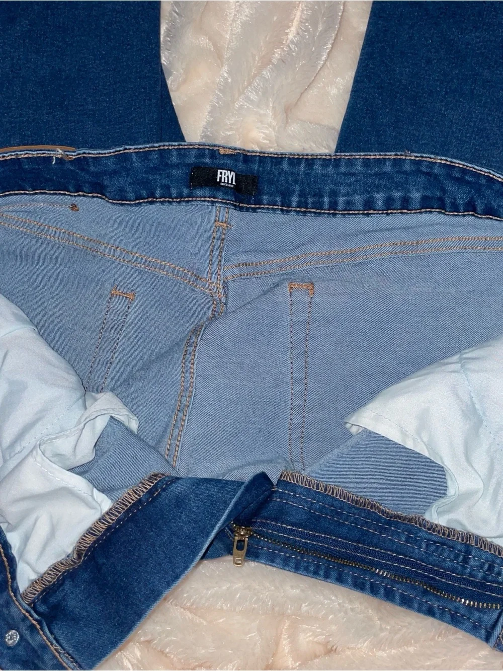 Frye Women's Straight-Leg‎ Jeans in Deep Blue